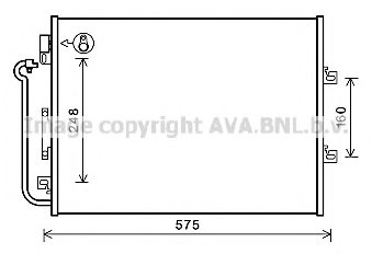 PRASCO RT5454 Condenser, air conditioning